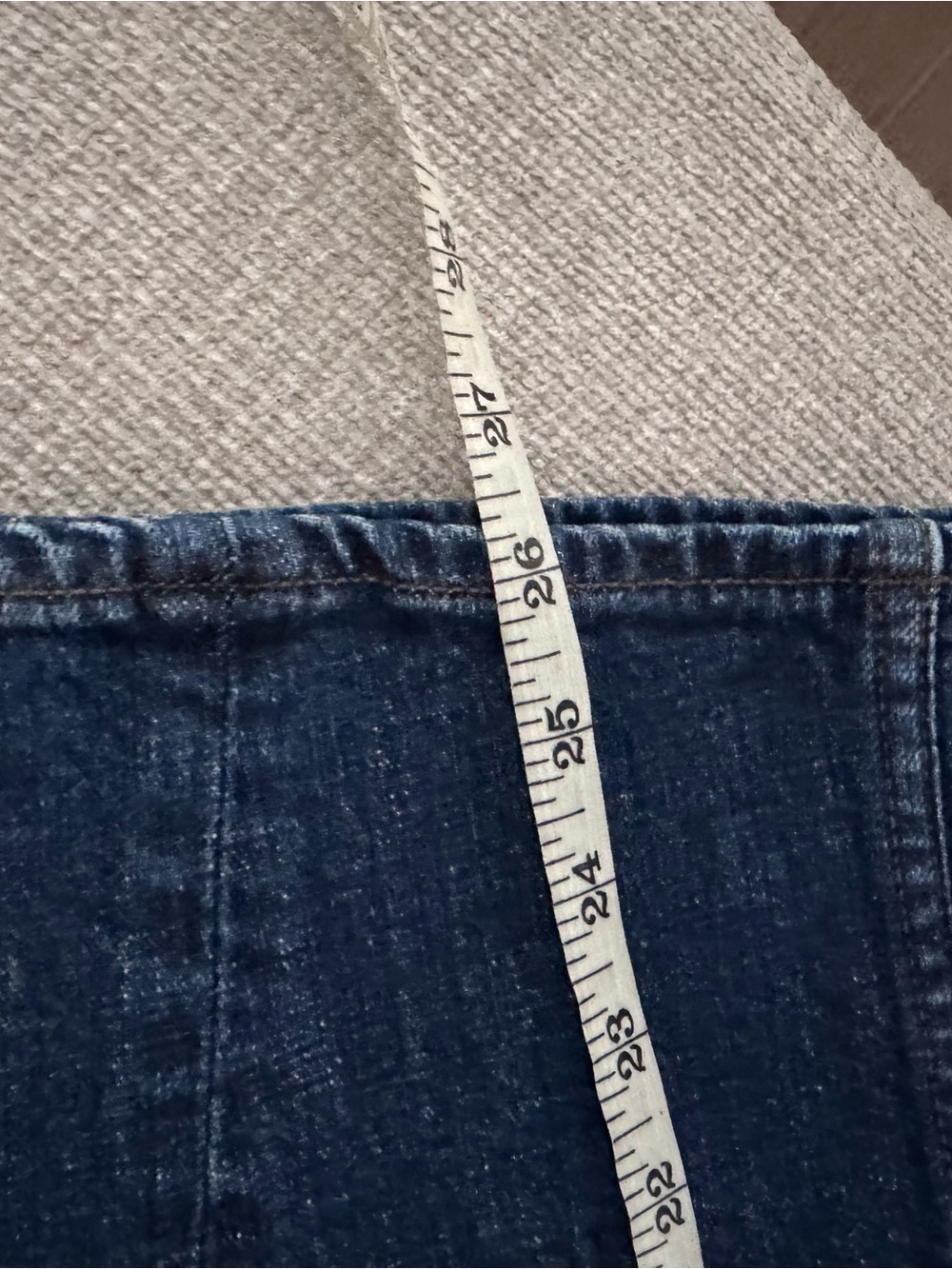 Old Navy Dark Indigo High-Rise Barrel Leg Jeans women 4 - Picture 7 of 8
